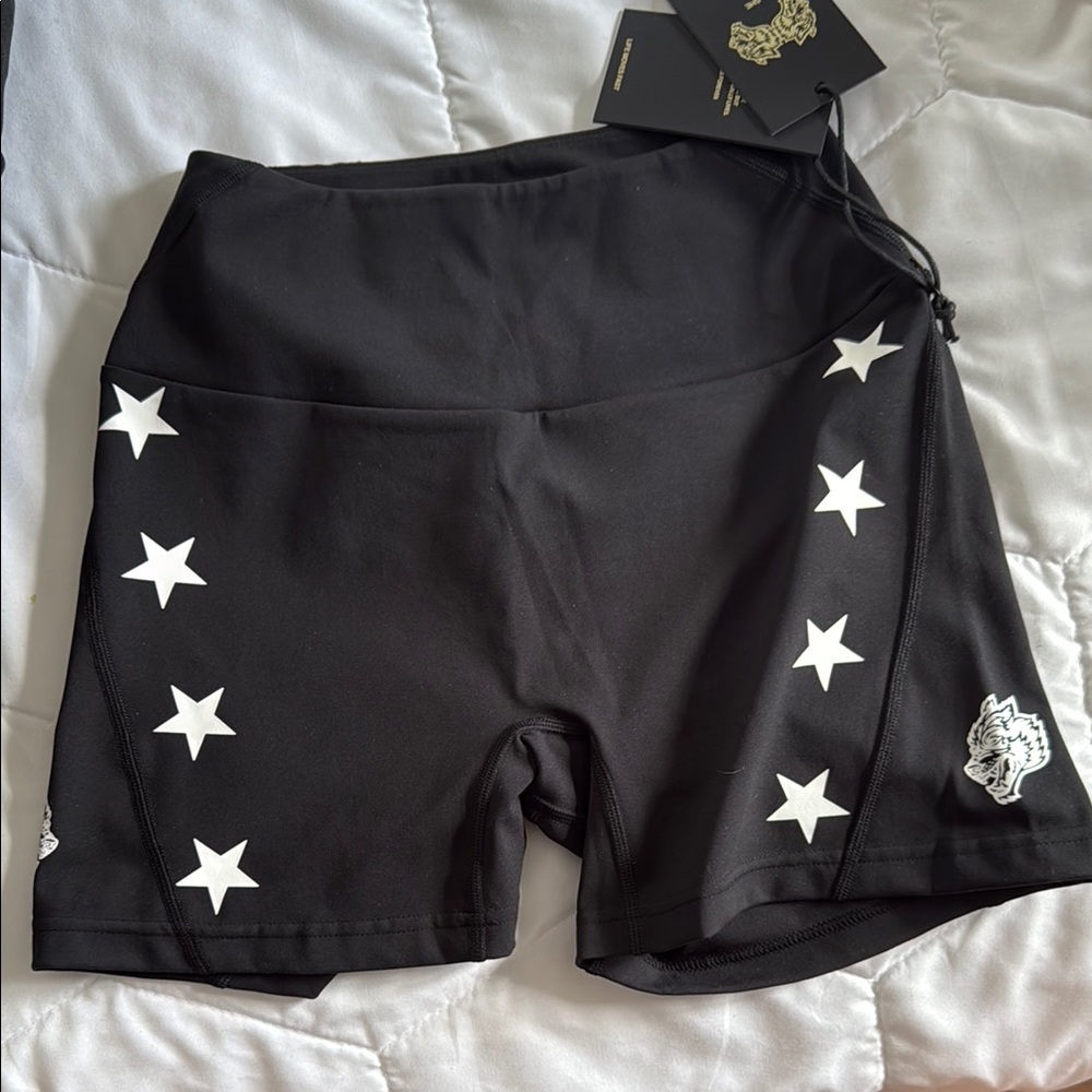 Darc Sport - size small Black Star-Patterned Women's Shorts